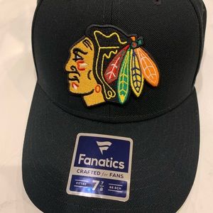 Never worn Chicago Blackhawks hockey hat
